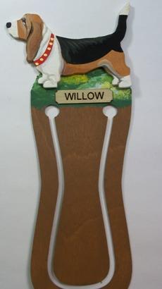 Personalized Dog Breed Bookmark featuring a Dandy Dog