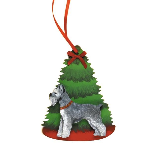 Holiday Pine Tree Dog Breed Ornament