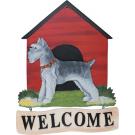 Dog House Welcome Sign, Quincy Dog