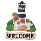 Lighthouse Welcome Sign, Quincy Dog