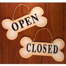 12" Open/Closed Bone Sign